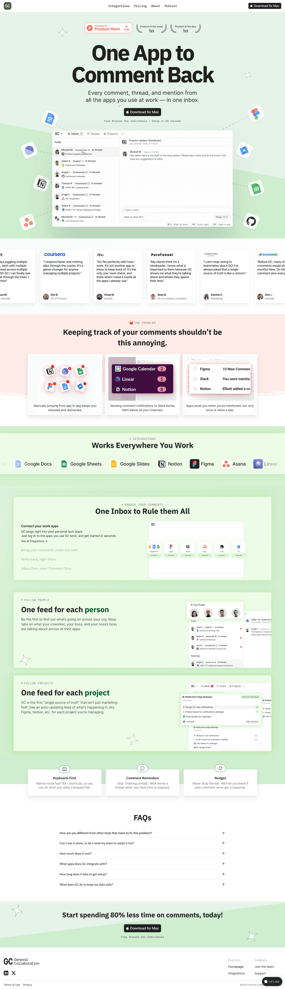 General Collaboration after