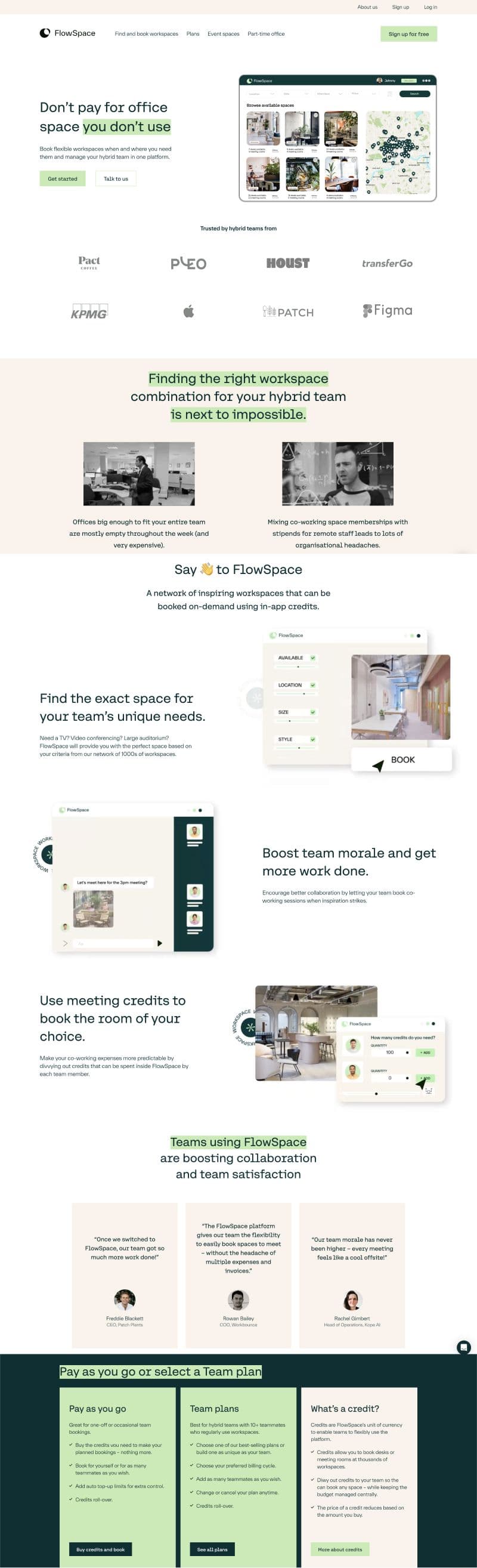 FlowSpace after